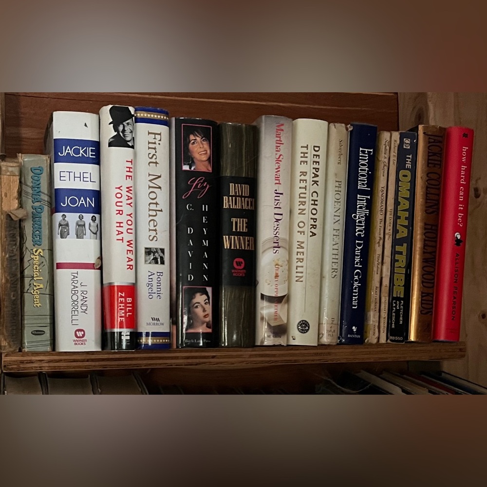 5 lbs books - you pick - mix of genres - some large print - novels, biographies - Picture 8 of 16